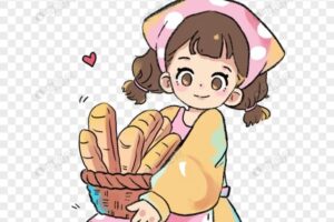 Cô bé bán bánh mỳ